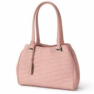 EUC Jones New York Baby Pink Mandy Double Strap Shoulder Bag.